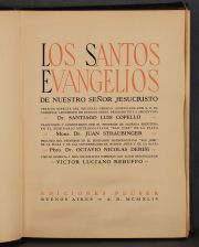 Los Santos Evangelios, 186 xilografias de Victor Rebuffo.