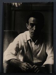 SAMEER MAKARIUS;  'Manuel Alvarez' fotografía sobre gelatina de plata. Años 60.,. 39,5 x 29 cm
