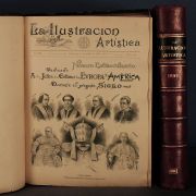 LA ILUSTRACION ARTISTICA, Periódico semanal de Lit. Artes y Ciencias. Montaner y Simon Editores 1910.