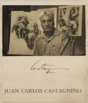 Castagnino, Juan Carlos. Foto autografiada