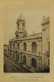 Foto Witcomb, Banco Provincia, fototipia año 1889