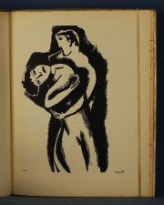 Eluard, Paul: Le dur ....March Chagall...Paris, 1950. Ejemplar 250 de la tirada de 1015.
