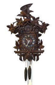 Reloj cucu de madera tallada (82)