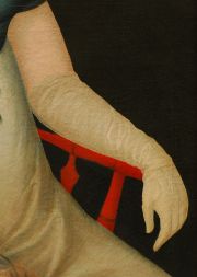 GIL DE CASTRO, Jos. Carmen Zaldivar de Lynch. leo sobre tela sin firma, por Gil de Castro. 90 x 66 cm.