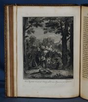 CERVANTES, Miguel De.: DON QUICHOTTE, avantures.... Par Coypel y Picart, XXI Planches. Pierre de Hondt 1746.