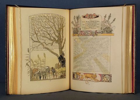 HISTOIRE DES QUATRE FILS AYMON. Ilustre par Grasset e Launede Editeur.