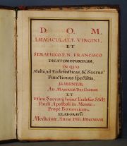 Manuscrito D.O.M. Inmaculae Virgini (69)