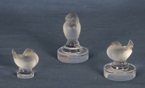 Lalique. Aves