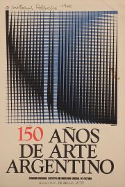 POLESELLO, 150 Aos de arte argentino, serigrafia firmada
