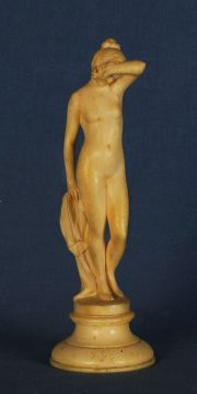 Desnudo de marfil, mujer, francs.