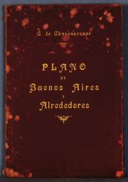 Plano de Buenos Aires de 1909 . 1 Vol.