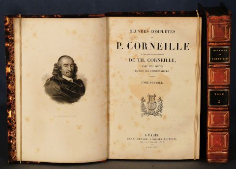 CORNEILLE, P y TH.: OEUVRES COMPLETES et OEUVRES CHOISES. 2 vol