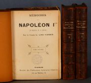 DE Las CASES, Memoires de Napoleon I. Tomos I - II - III. 3 Vol.