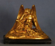 Angel, escultura en bronce