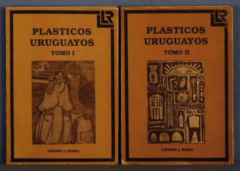Diccionario de artistas plásticos en el Uruguay. Edición facsimilar de PLASTICOS URUGUAYOS, compilado hasta el año 19