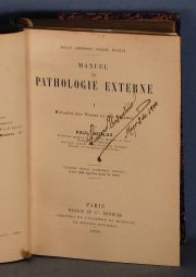 RECLUS, KIRMISSON, PEYROT, BOUILLY: Manuel de Pathologie Externe, Masson et Cie. 1898. Enc. 1/2 cuero. 4 Vol.