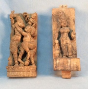 Dos Deidades, tallas indias. -440- 451