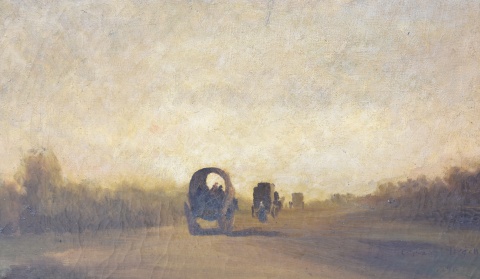 Copia de Urgell. Dos Paisajes, óleos sobre tela, Copia de 1896 -13-