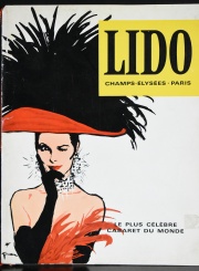 Nlida Lobato fotografiada en catlogo del 'LIDO' de Paris. 1 vol.