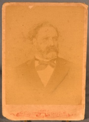 José M. Jurado, Cabinet Portrait por Christiano Junior, circa 1875