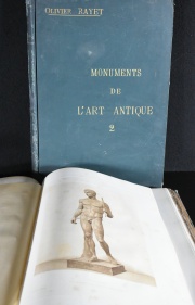 Rayet Olivier. Monuments De L ' Art Antique. Paris. A. Quantin Imprimeur Editeur -7- Rue Benoit 1884. 2 Vol. Enc. con de
