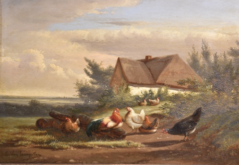 Van Leemputten 1841-1902. Holandes La Campiña