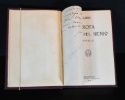 Sennet, R. La Derrota del Genio. Bs.As. 1914. Dedicado a Julio Diaz Usandivaras. 1 vol.