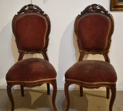 Par de sillas de estilo victoriano