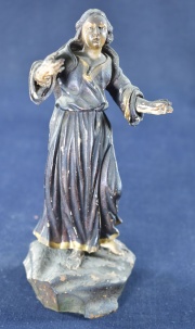 Maria Magdalena, talla de madera. Deterioros. (608)