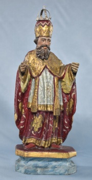 San Pedro, talla madera. (604)