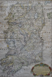 Mapa de Irlanda (476)  Mide: 59 x 45 cm.