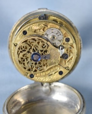 Reloj de Bolsillo Inglés, Thomas White, maquinaria bronce. (561).