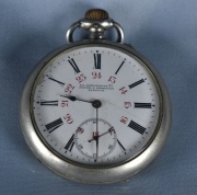 Reloj de bolsillo Longines, La Esmeralda, de metal. (582).