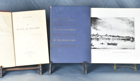 COSTA ERNESTINA: ENGLISH INVASION OF THE RIVER PLATE Y DEL PLATA AL NIAGARA . 2 vol.