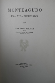 Echague, J.Pablo. MONTEAGUDO, KRAFT 1942.