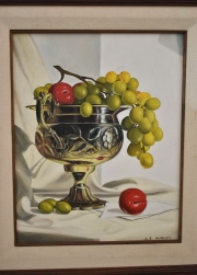 Mathot, A.E. Instante. óleo sobre tela. 50 x 40 cm.