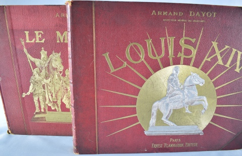 DAYOT, Armand: LOUIS XIV y LE MOYEN AGE. Ernest Flammarion, París, 1909. 2 vol.