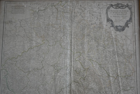 Par de Mapas, grabados. Miden: 49 x 56 cm y 48 x 62 cm.