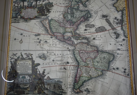 Mapa 'Novus Orbis Sive America Meridionalis et Septentrionalis '