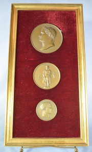 Tres Medallas Napoleon.
