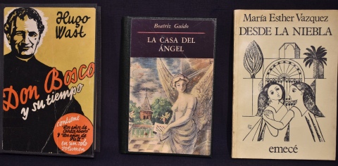 GUIDO, Beatriz: LA CASA DEL ANGEL, 1° Edición dedicada y firmada en la segunda hoja. Encuadernación a nuevo en cuerina,