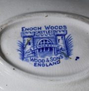 Copetinero loza inglesa. Enoch Woods.