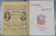 COLECCIÓN DE 115 PROGRAMAS, de Cines y Teatro de Bs. Aires. Años 1912 a 1960, la mayoría ilustrados, avisos publicitari