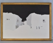 Widmann, Bruno: 'Consorcio' óleo sobre tela de 50 x 70 cm.