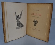Verlaine, Paul. Chair. Editorial: Bibliotheque Artistique & Literaire. Edición 1896 - Con frontis de F. Rops. 1 vol.