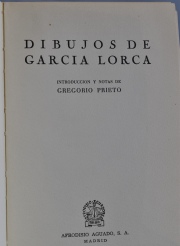 Pietro, Gregorio, Dibujos de Garcia Lorca. Editorial: Colección de la Cariatide. 1 vol.