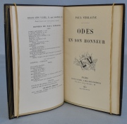 Verlaine, Paul. Odes en son Honneur. Editorial: Léon Vanier. Edición: 1893. 1 VOL