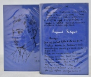 Radiguet, Raymond. Oeuvres Completes. Editorial: Clubs des Librairies de France. Edición limitada 1959. 2 vol.