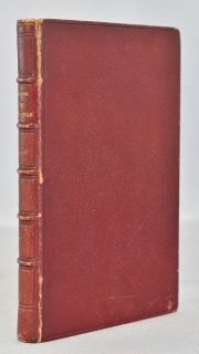 Le Banquet des Chambrieres fait aux Estuves. Ex libris Bibliotheque Am. Berton. Enc. cuero con dorados. 15,4 x 10,2 cm.