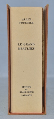 Fournier, Alain. Le Grand Meaulnes. Edit. H. Kaeser, Lausanne. 1947. Ejemp. N°44/100. 20 aguafuertes orig. Palézieux.